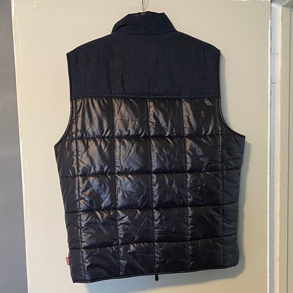 Coleman Grey Quilted Vest with Sporty Design M - Picture 4 of 4